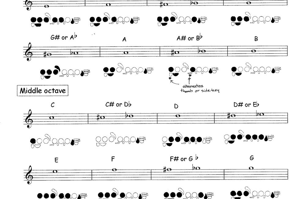 Flute Fingering Chart Audiobook